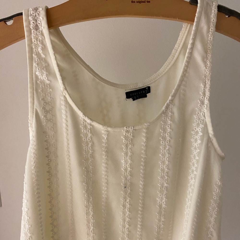 white top